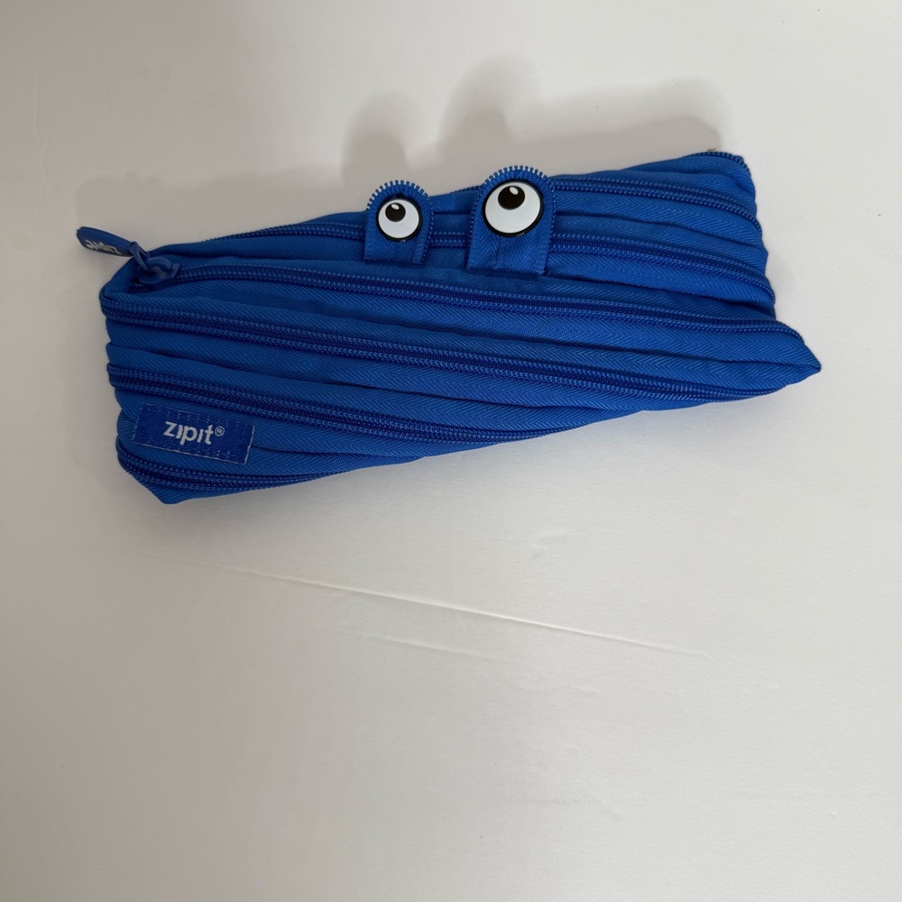 Zipit Blue Monster Pencil Case
